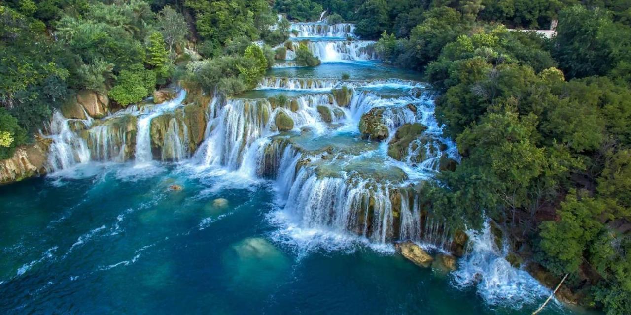 Mediterranean Olive Waterfallskrka-Croatia Villa Gulin Exteriör bild